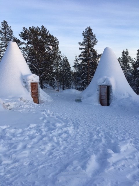 Lapland snow house
