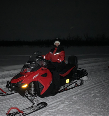 Lapland snow